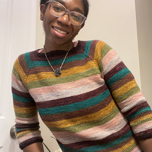 That Basic Raglan DK Sweater Kit (pattern not included)