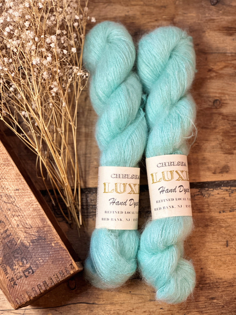 Chelsea Luxe Mohair Mint Chocolate Chip – Chelsea Yarns