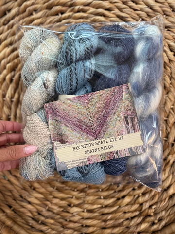 Chelsea Luxe 4 Skein Pack SALE OOAK Colors Blue