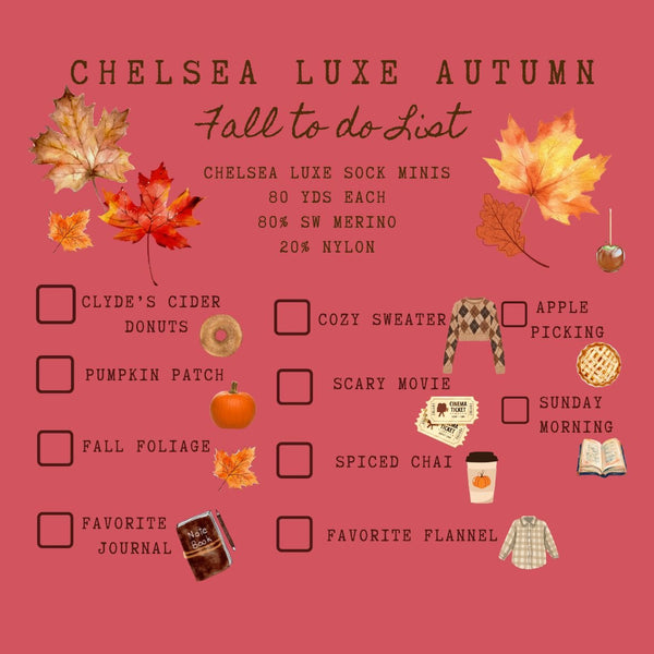 Chelsea Luxe Mini Skein Kit Fall To Do List 2026