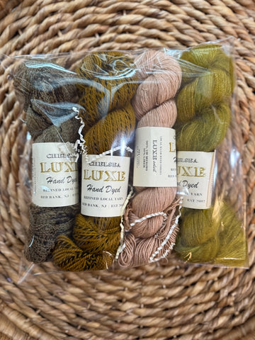 Chelsea Luxe 4 Skein Pack SALE OOAK Colors