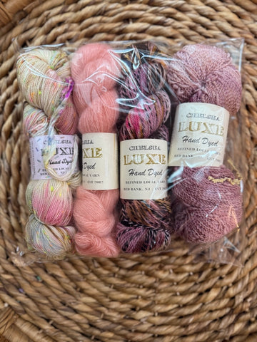 Chelsea Luxe 4 Skein Pack SALE OOAK Colors