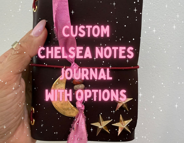 Chelsea Notes Passport Leather Journal Customizeable