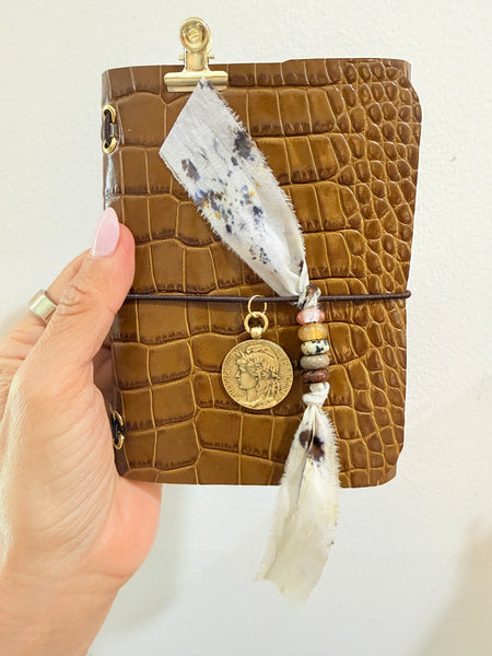 Chelsea Notes Passport Leather Journal Color Brown Leather