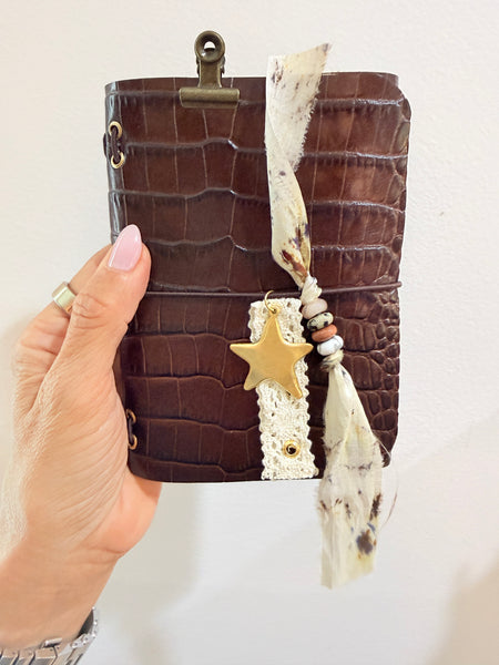Chelsea Notes Passport Leather Journal Color Dark Brown