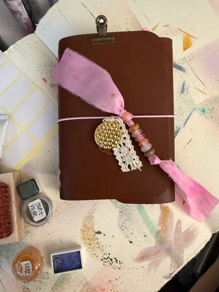 Chelsea Notes Passport Leather Journal Color Whiskey Leather