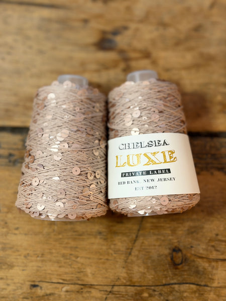 Chelsea Luxe Private Label Starlight Beige/Matte Beige Sequins