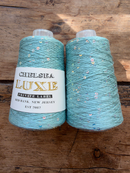 Chelsea Luxe Lumina Private Label Bright Aqua/Multi Iridescent