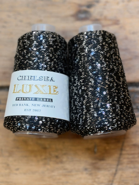 Chelsea Luxe Twinkle Private Label Onyx/Silver 2mm Sequin