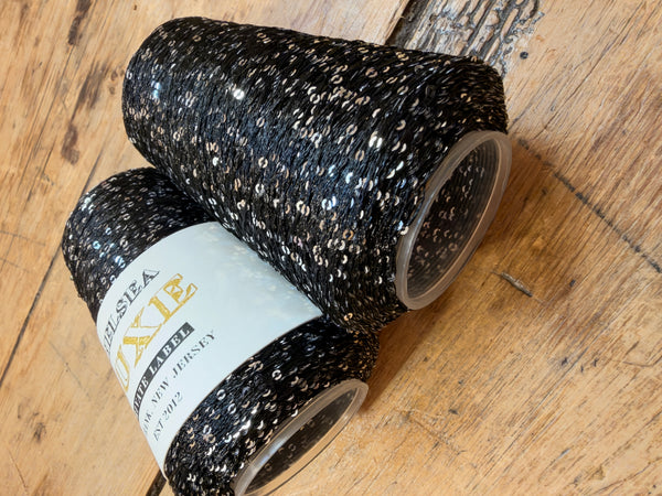 Chelsea Luxe Twinkle Private Label Onyx/Silver 2mm Sequin