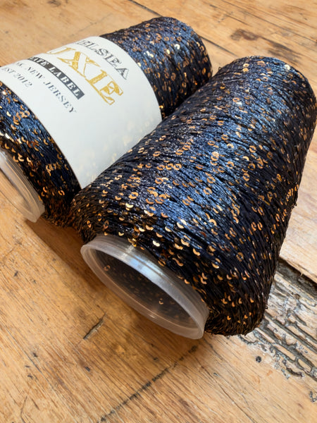 Chelsea Luxe Twinkle Private Label Navy/Gold 2mm Sequin