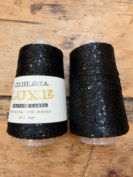 Chelsea Luxe Twinkle Private Label Onyx/Onyx 2mm Sequin