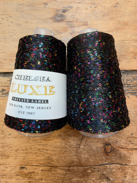 Chelsea Luxe Twinkle Private Label Onyx/Multi 2mm Sequin