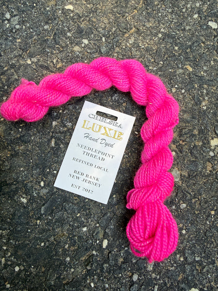 Chelsea Luxe Glitter Needlepoint Thread Hot 2 Trot