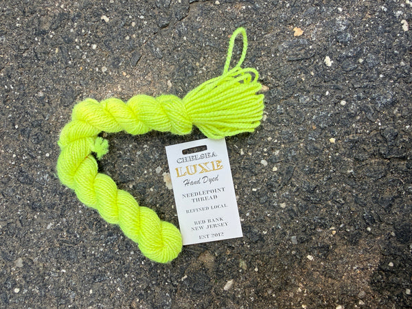 Chelsea Luxe Glitter Needlepoint Thread Bright Neon Light