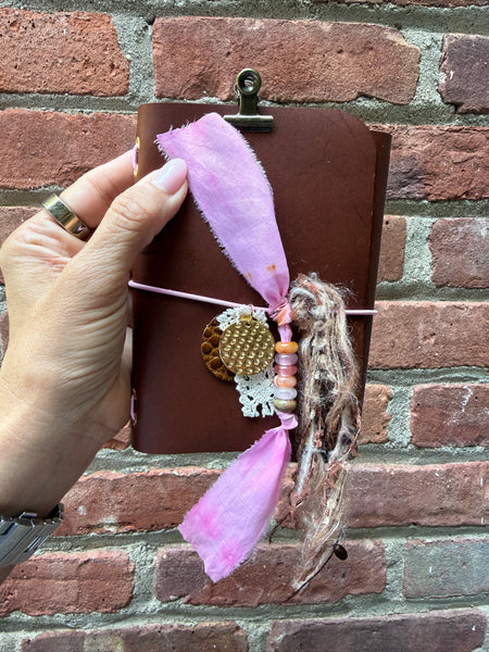 Chelsea Notes Passport Leather Journal Color Whiskey Dreams
