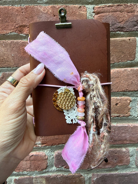 Chelsea Notes Passport Leather Journal Color Whiskey Dreams