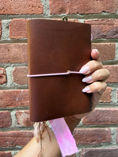 Chelsea Notes Passport Leather Journal Color Whiskey Dreams