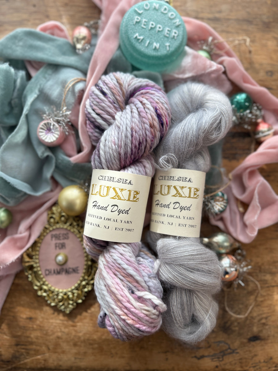 Chelsea Luxe Chunky Velvet Ribbons & Mohair Kit – Chelsea Yarns