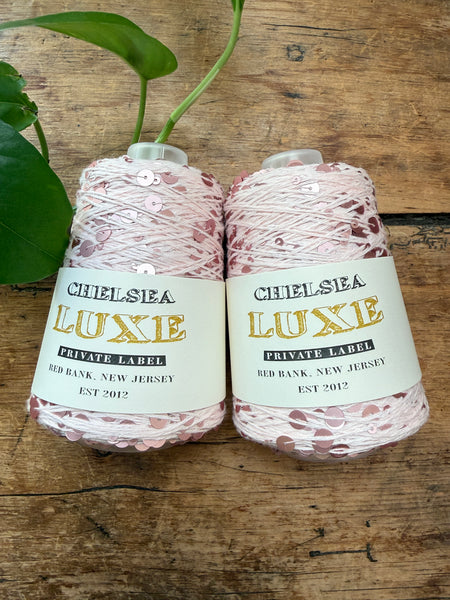 Chelsea Luxe Private Label Starlight Pink/Pink Sequins