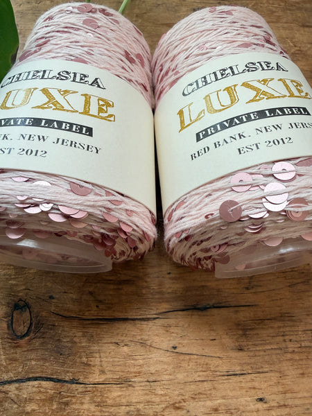 Chelsea Luxe Private Label Starlight Pink/Pink Sequins