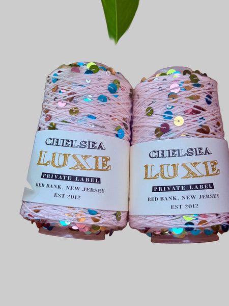 Chelsea Luxe Private Label Starlight Pink/Multi Sequins