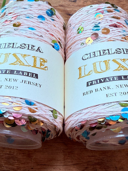 Chelsea Luxe Private Label Starlight Pink/Multi Sequins