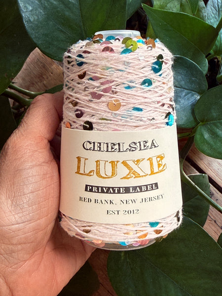Chelsea Luxe Private Label Starlight Pink/Multi Sequins