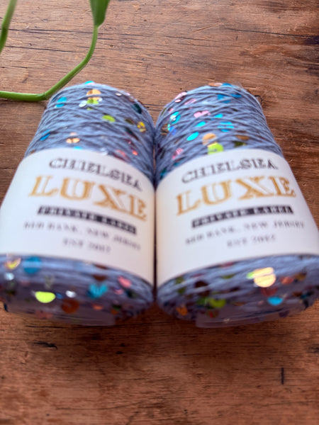 Chelsea Luxe Private Label Starlight Sky Blue/Multi Sequins