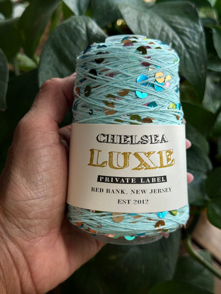 Chelsea Luxe Private Label Starlight Mint/Multi Sequins