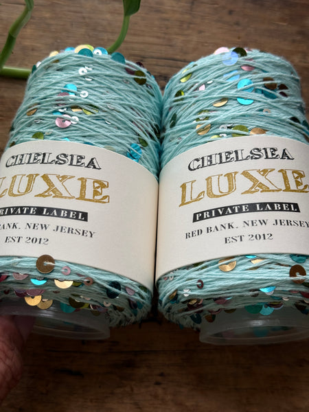 Chelsea Luxe Private Label Starlight Mint/Multi Sequins