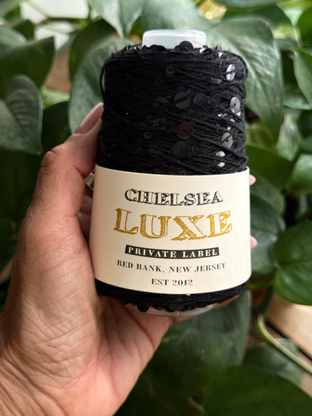 Chelsea Luxe Private Label Starlight Onyx /Onyx Sequins