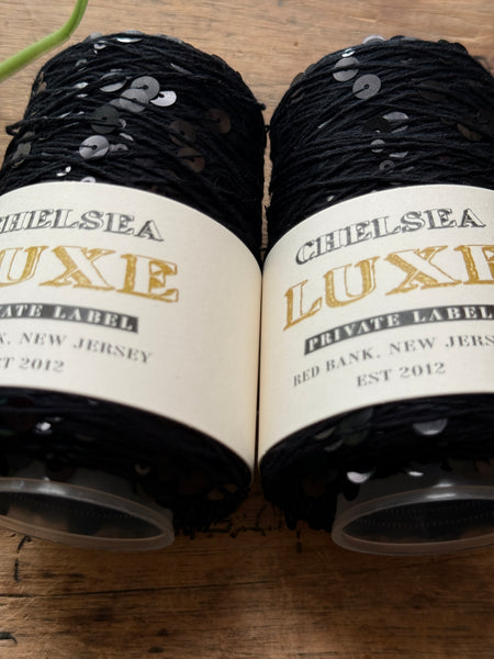 Chelsea Luxe Private Label Starlight Onyx /Onyx Sequins