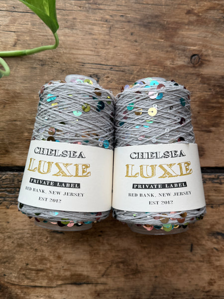 Chelsea Luxe Private Label Starlight Grey /Multi Sequins