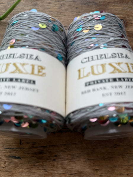 Chelsea Luxe Private Label Starlight Grey /Multi Sequins