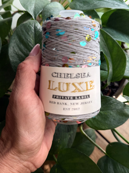 Chelsea Luxe Private Label Starlight Grey /Multi Sequins