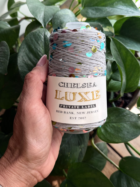 Chelsea Luxe Private Label Starlight Grey /Multi Sequins