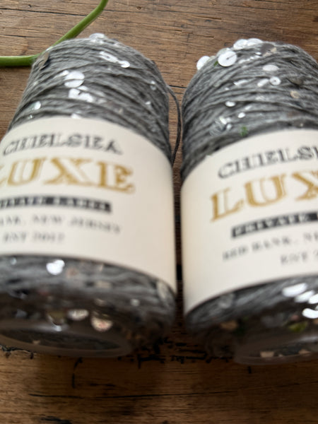 Chelsea Luxe Private Label Starlight Heather Grey /Silveri Sequins