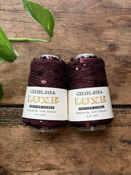 Chelsea Luxe Private Label Starlight Cocoa/Coca Sequins
