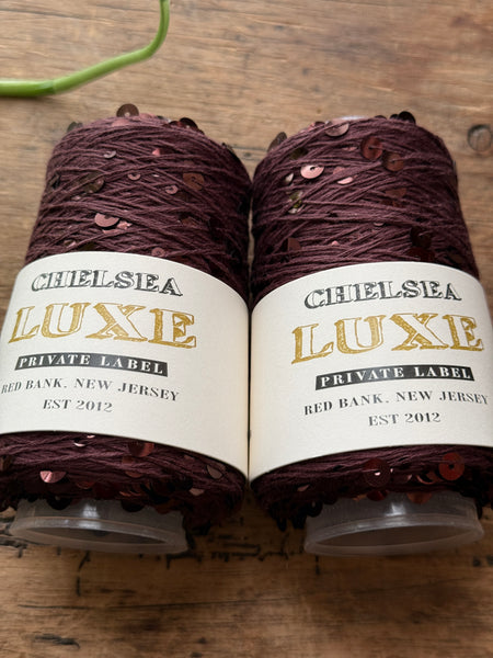 Chelsea Luxe Private Label Starlight Cocoa/Coca Sequins