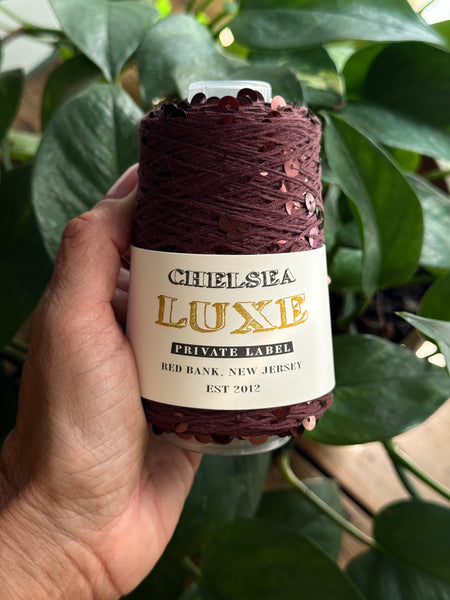 Chelsea Luxe Private Label Starlight Cocoa/Coca Sequins