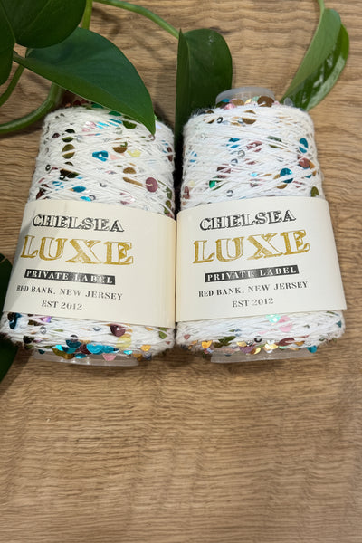 Chelsea Luxe Private Label Starlight White/Multi Sequins