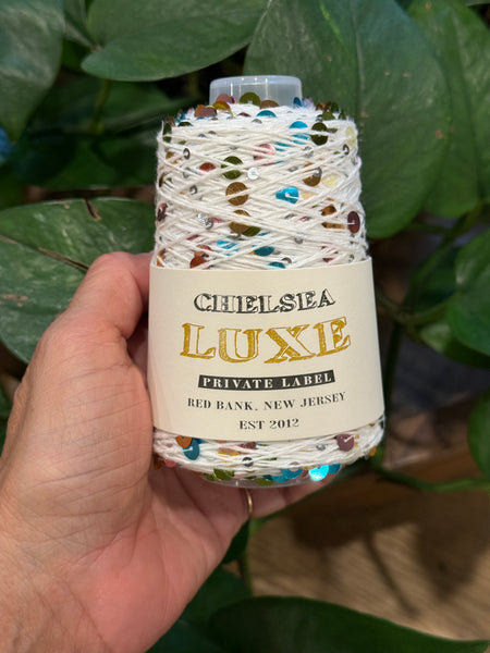 Chelsea Luxe Private Label Starlight White/Multi Sequins