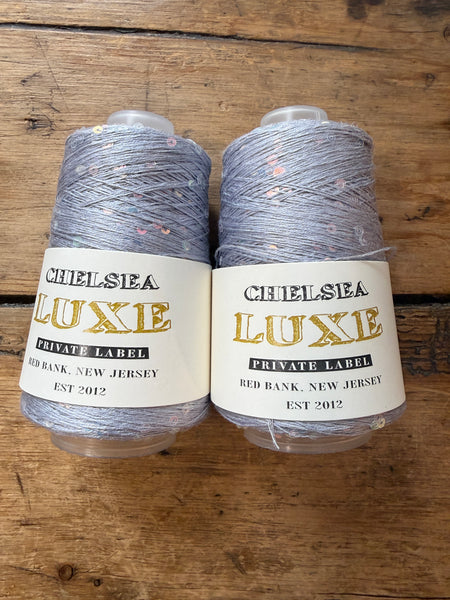 Chelsea Luxe Private Label Lumina Light Grey 3mm Iridescent Sequins