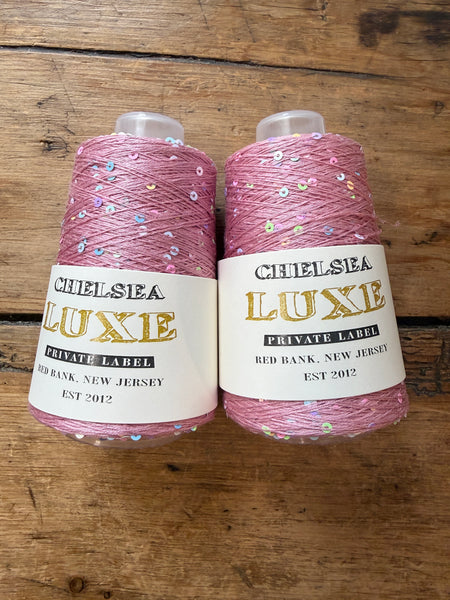 Chelsea Luxe Private Label Lumina Pink 3mm Iridescent Sequins