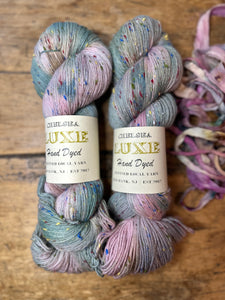 Chelsea Luxe Tweed Fingering Pink Blossom