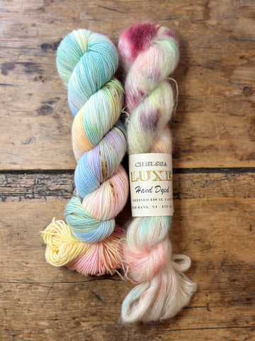 CHELSEA LUXE SALE SOCK skein With Mohair