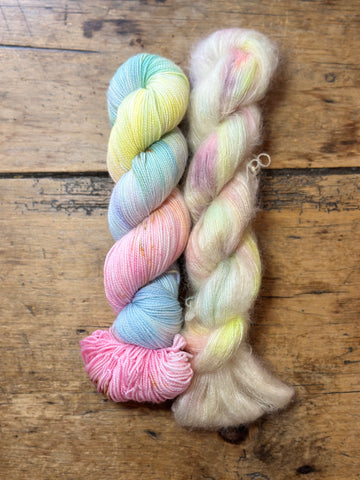 CHELSEA LUXE SALE SOCK skein With Mohair