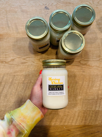 Chelsea Market Soy Candles 16 ounce (large) Spring Chicken