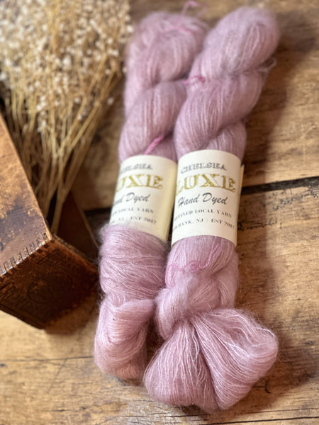 Chelsea Luxe Mohair Pink Peony
